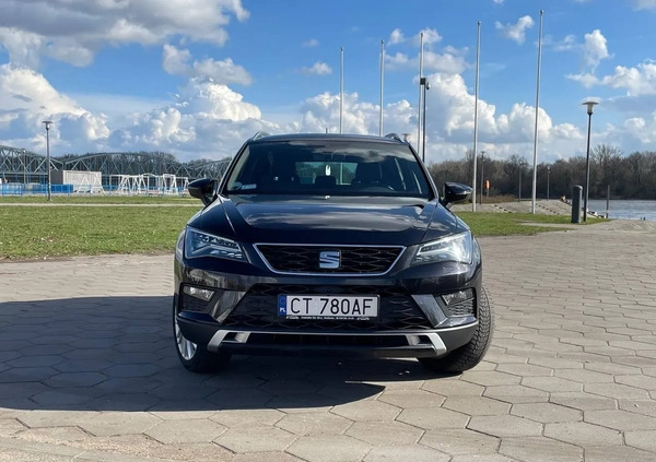 Seat Ateca cena 72890 przebieg: 81000, rok produkcji 2016 z Toruń małe 326